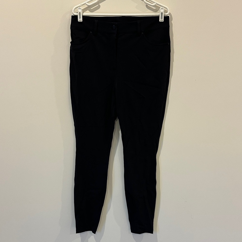 Lululemon athletica Black City Sleek Slim-fit HR Pant